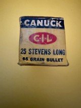 Canuck 25 Stevens Long Ammunition 50 rounds - 5 of 7