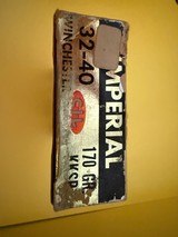 32*40 Imperial CANADA Winchester Center Fire Cartridges 170 GR 18 rounds - 7 of 9