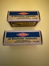 Western 22 WIn Auto Rim Fire Vintage Ammo 50 Cartridges Full Box - 2 of 5