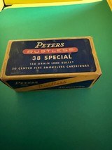 Peters rustless .38 Special Ful.l Box Ammunition