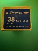 Peters rustless .38 Special Ful.l Box Ammunition - 5 of 7