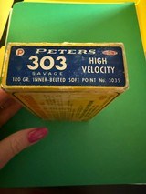 Peters High Velocity 303 Savage Soft Point Bullets - 5 of 6
