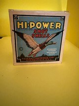 Fedeeral Hi Power 20 GA 1 Oz 6 Shot Vintage Box of 25 Rounds