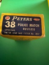 Vintage Peteres Rustless
38 Police MatchFull Box - 4 of 6