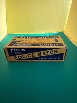 Vintage Peteres Rustless
38 Police MatchFull Box - 2 of 6