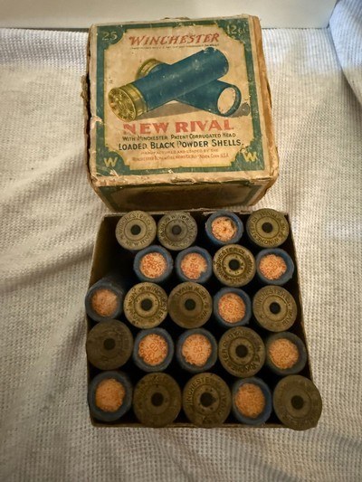 New Rival Vintage
12Gauge Black Power Shells