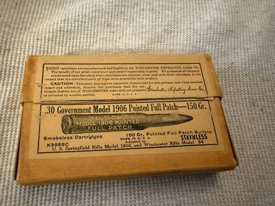 30 Government Model 1906 Staynless
150 Gr.
