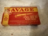Savage 250-3000 Vintage 87 Grain Bullets
