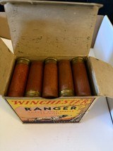 Winchester , Ranger 12 ga, 1 pc. Full Box 5 Shot - 5 of 6
