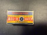 Winchester, ALL-X-MATCH, 22 long rifle, smokeless, - 1 of 5