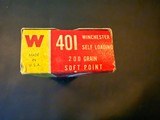 Winchester, 401 Winchester, Self-Loading, 200 Grain Soft Point - 5 of 6