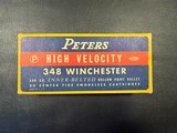 Peters, High Velocity , 348 Winchester, 200 Grain Inner belted Soft Point Bullets - 2 of 6
