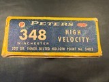 Peters, High Velocity , 348 Winchester, 200 Grain Inner belted Soft Point Bullets - 5 of 6