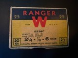 Winchester, Ranger, 20 Gauge, i pc, Load Shot Shells Size 6 - 6 of 8