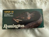 Remington Viper 22 Hyper Velocity Rimfire Cartridges Vintage Brick - 9 Boxes
