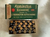 Remington, Kleanbore, 22 Remington Autoloading Rim Fire Cartridges - 7 of 7