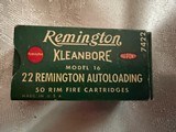 Remington, Kleanbore, 22 Remington Autoloading Rim Fire Cartridges - 1 of 7