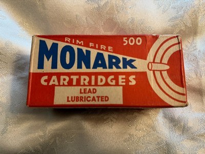 Federal Monark Cartridge 22 long rifle, Lead Lubricated Brick