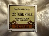 Peters Vintage 22 Long Rifle High Velocity Solid Point - 6 of 8