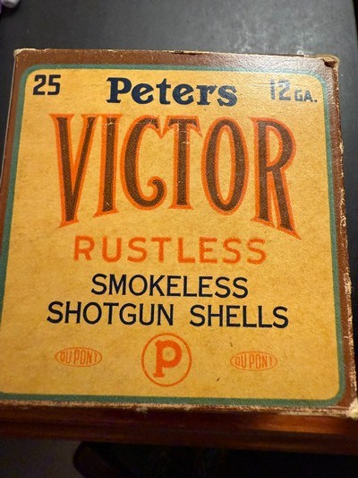 Peters Victor Rustless, 12 GA 3 1/4 - 1 1/8-6 Vintage
