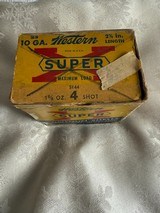 Western Super X 10 Gauge 1 5/8 4 Shot
25 Rounds - 2 of 8