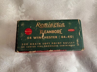 Vintage Remington Kleanbore 44 Winchester (44 40)