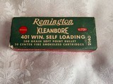 Remington Kleanbore 401 Self Loading Cartridges - 2 of 9