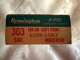 Remington Hi-Speed 303 Savage Center Fire Cartridges - 5 of 6