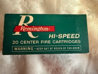Remington Hi Speed 303 Savage Center Fire Cartridges