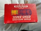Vintage Winchester Super Speed 12 GA 6 Shot Full Box - 5 of 6