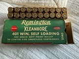 Vintage 401 Winchester Self Loading 200 GR - 7 of 7