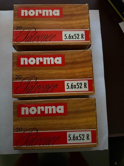 Norma 5.6 x 52R 22 Savage High Power