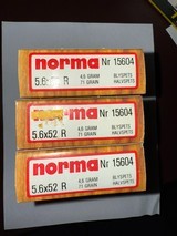 Norma 5.6 x 52R 22 Savage High Power - 2 of 6