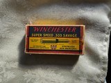 Vintage Winchester Super Spped 303 Savage - 1 of 6