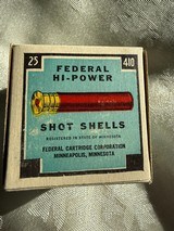 Federal HI-POWEER 410 Gauge Shot Shells Shot 9 Skeet - 6 of 6
