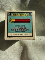 Federal HI-POWEER 410 Gauge Shot Shells Shot 9 Skeet - 2 of 6