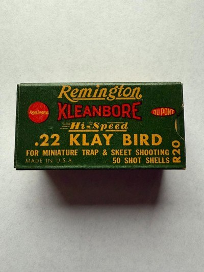 Remington Hi-Speed kleanbore 22 KLAY BIRD