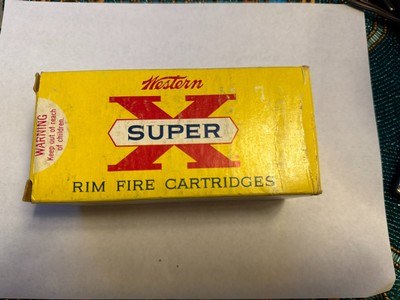 Vintage Brick Winchester Super X 22 Long Rifle