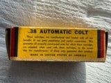 1940's Winchester 38 Auto Colt Full Box - 3 of 6