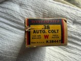 1940's Winchester 38 Auto Colt Full Box - 5 of 6