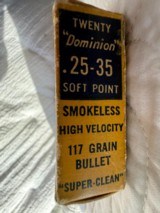 Vintage Dominion 25-35 Soft Pont 117 Grain Bullets - 5 of 6