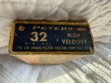 Vintage Peters High Velocity 32 Winchester Special Rustless Cartridges - 8 of 8