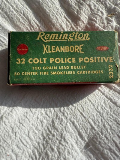 Remington Kleanbore 32 Police Positve