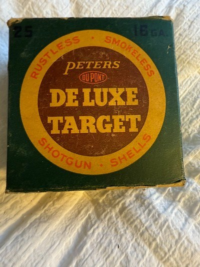 Vintage Peters Deluxe Target Rustless 16 Gauge