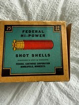 Vintage Federal High Power Shot Shells 28 gauge - 6 of 7