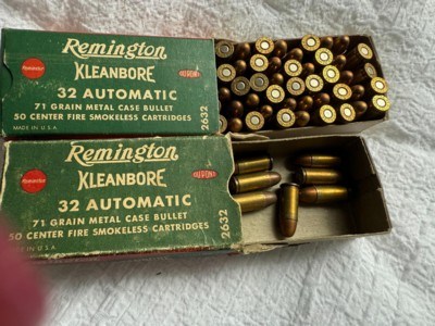 Remington Kleanbore 32 Automatic 71 Grain Metal Case Bullets - Image 1 of 5