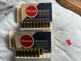 Peters High Velocity 30-06 Springfield Cartridges - Image 1 of 5