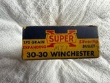 Western Super X 30-30 Winchester Silvertip 170 Grain Bullets - 5 of 6