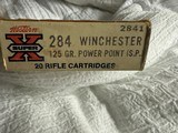 Western Super X 284 Winchester 125 GR Power Point Cartridges - 7 of 7