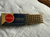 Peters Vintage 32Long Colt Center Fire Cartridges 62 Grain Lead - 1 of 6
